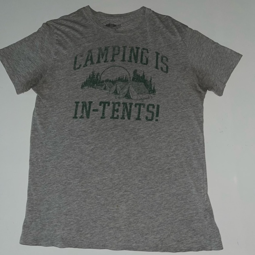 Custom 77 Camping Graphic Tee